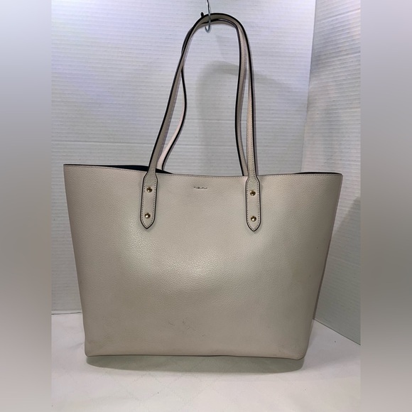 🔥🔥🔥 Coach Leather Ivory City Tote - Picture 4 of 15